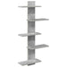Raft Suspendat Pentru Perete Gri Beton 48,5 x 15 x 101 cm - WALTI WALTI