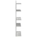 Raft Suspendat Pentru Perete Gri Beton 48,5 x 15 x 101 cm - WALTI WALTI