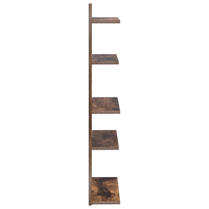 Raft Suspendat Pentru Perete Stejar fumuriu 48,5 x 15 x 101 cm - WALTI WALTI