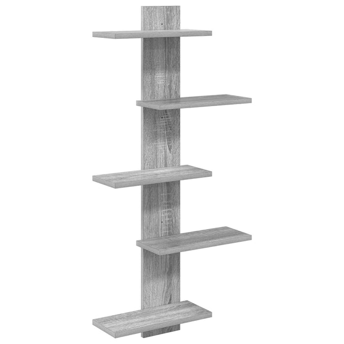 Raft Suspendat Pentru Perete Sonoma gri 48,5 x 15 x 101 cm - WALTI WALTI