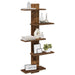 Raft Suspendat Pentru Perete Lemn vechi 48,5 x 15 x 101 cm - WALTI WALTI