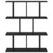 Raft de perete Stejar Negru 80 x 20 x 96 cm Lemn prelucrat - WALTI WALTI