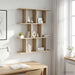Raft de perete Stejar Sonoma 80 x 20 x 96 cm Lemn prelucrat - WALTI WALTI