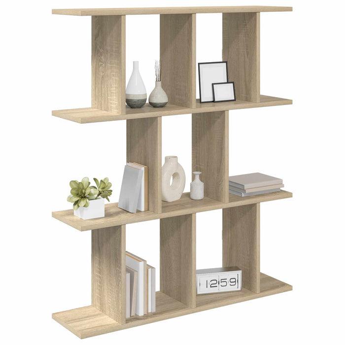 Raft de perete Stejar Sonoma 80 x 20 x 96 cm Lemn prelucrat - WALTI WALTI