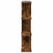 Raft de perete Stejar fumuriu 80 x 20 x 96 cm Lemn prelucrat - WALTI WALTI