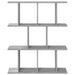 Raft de perete Sonoma gri 80 x 20 x 96 cm Lemn prelucrat - WALTI WALTI
