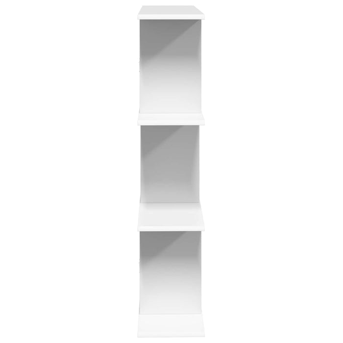Raft de perete Alb 102 x 20 x 96 cm Lemn prelucrat - WALTI WALTI