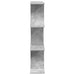 Raft de perete Gri Beton 102 x 20 x 96 cm Lemn prelucrat - WALTI WALTI