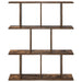 Raft de perete Stejar fumuriu 102 x 20 x 96 cm Lemn prelucrat - WALTI WALTI