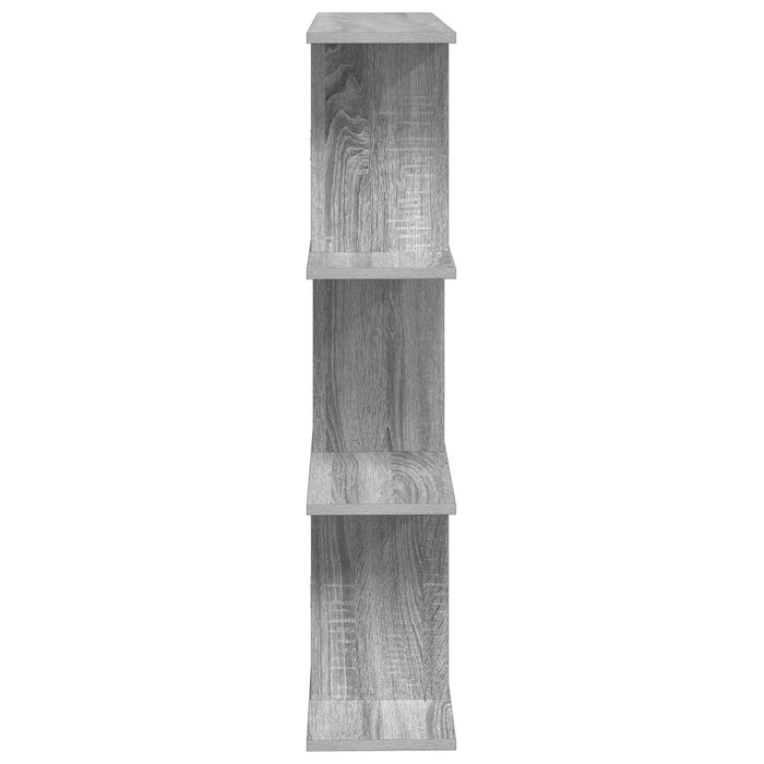 Raft de perete Sonoma gri 102 x 20 x 96 cm Lemn prelucrat - WALTI WALTI