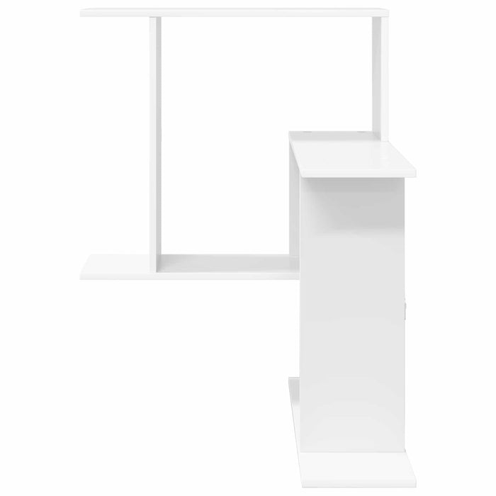 Raft de perete Alb 67 x 67 x 87 cm Lemn prelucrat - WALTI WALTI