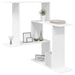 Raft de perete Alb 67 x 67 x 87 cm Lemn prelucrat - WALTI WALTI