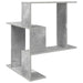 Raft de perete Gri Beton 67 x 67 x 87 cm Lemn prelucrat - WALTI WALTI