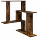 Raft de perete Stejar fumuriu 67 x 67 x 87 cm Lemn prelucrat - WALTI WALTI
