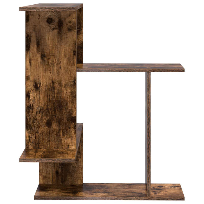 Raft de perete Stejar fumuriu 67 x 67 x 87 cm Lemn prelucrat - WALTI WALTI