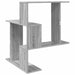 Raft de perete Sonoma gri 67 x 67 x 87 cm Lemn prelucrat - WALTI WALTI