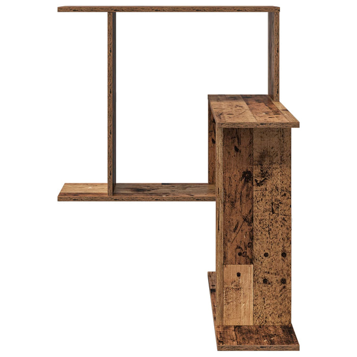 Raft de perete Lemn vechi 67 x 67 x 87 cm Lemn prelucrat - WALTI WALTI