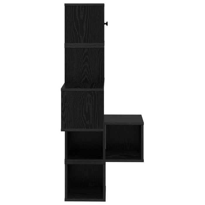 Rafters colțar de perete Stejar Negru 48 x 48 x 120 cm - WALTI WALTI