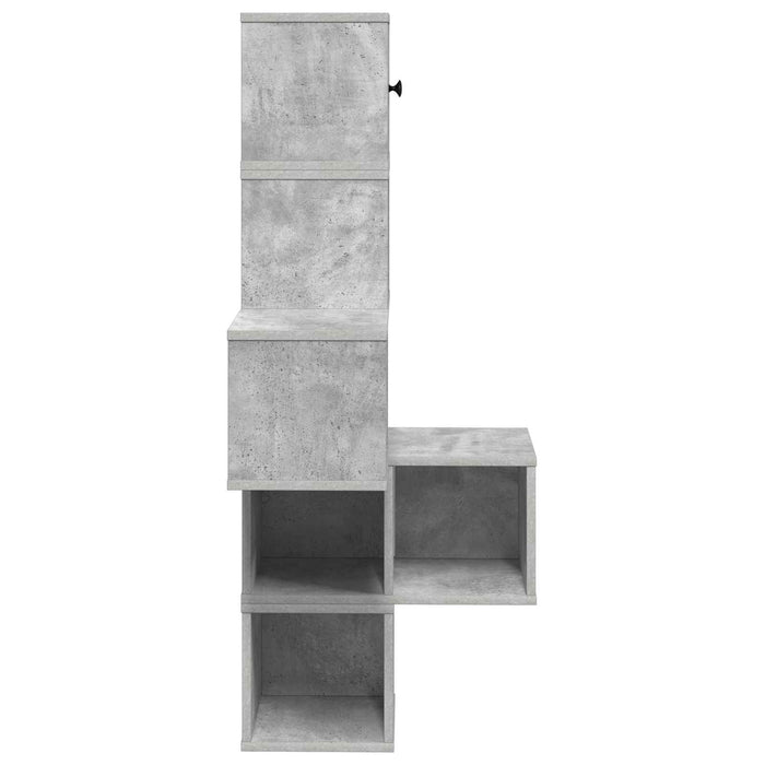Rafters colțar de perete Gri Beton 48 x 48 x 120 cm - WALTI WALTI
