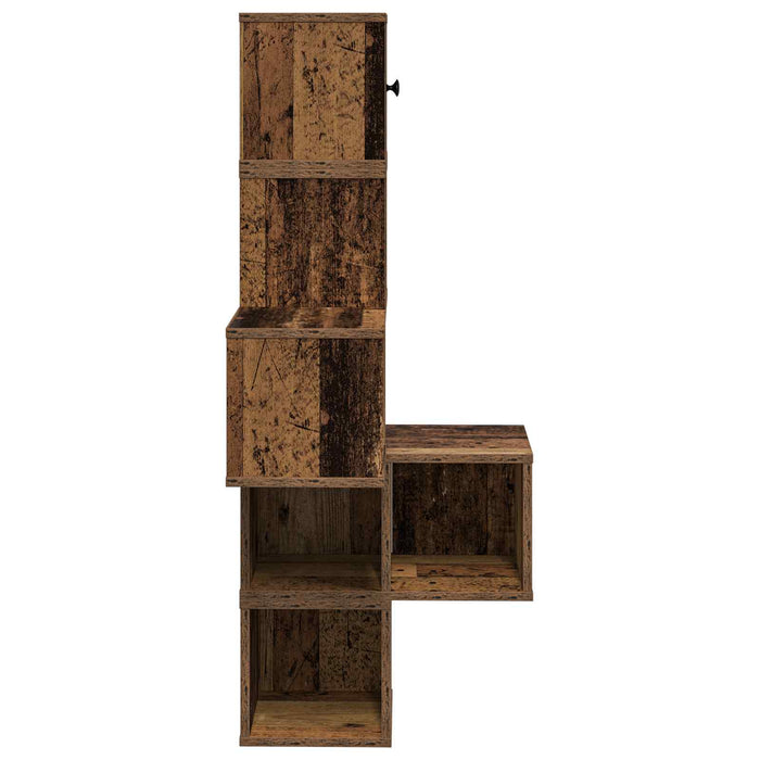 Rafters colțar de perete Lemn vechi 48 x 48 x 120 cm - WALTI WALTI