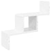 Raft de perete Alb 48 x 15 x 42 cm Lemn prelucrat - WALTI WALTI