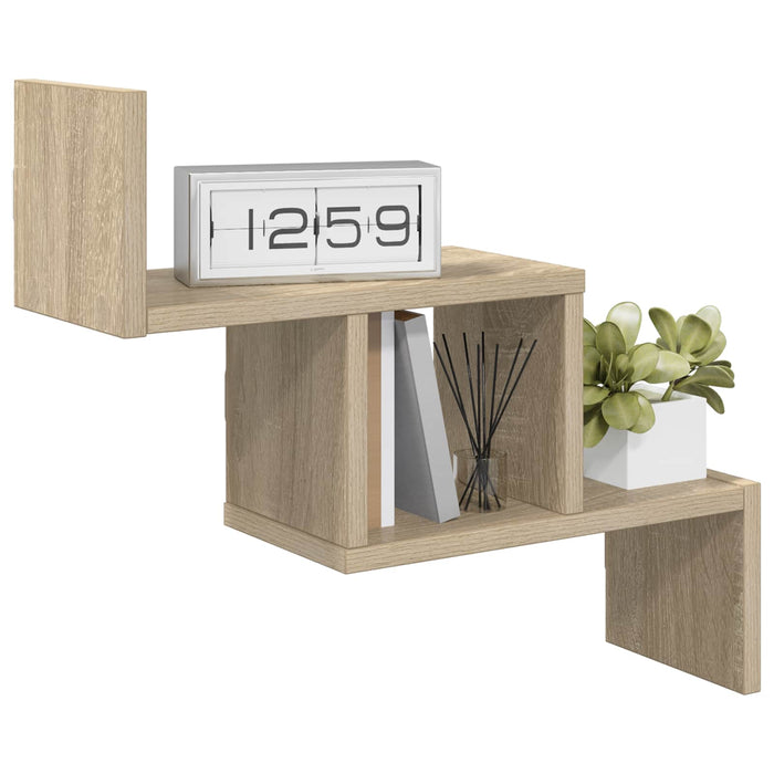 Raft de perete Stejar Sonoma 48 x 15 x 42 cm Lemn prelucrat - WALTI WALTI