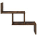 Raft de perete Stejar fumuriu 48 x 15 x 42 cm Lemn prelucrat - WALTI WALTI