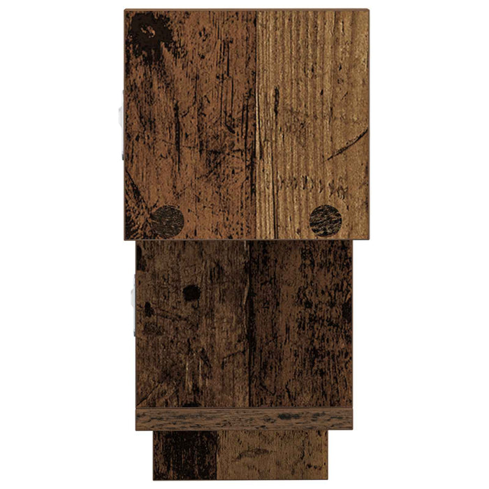 Raft de perete Lemn vechi 48 x 15 x 42 cm Lemn prelucrat - WALTI WALTI
