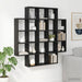 Raft de perete Stejar Negru 100 x 13 x 100 cm Lemn prelucrat - WALTI WALTI
