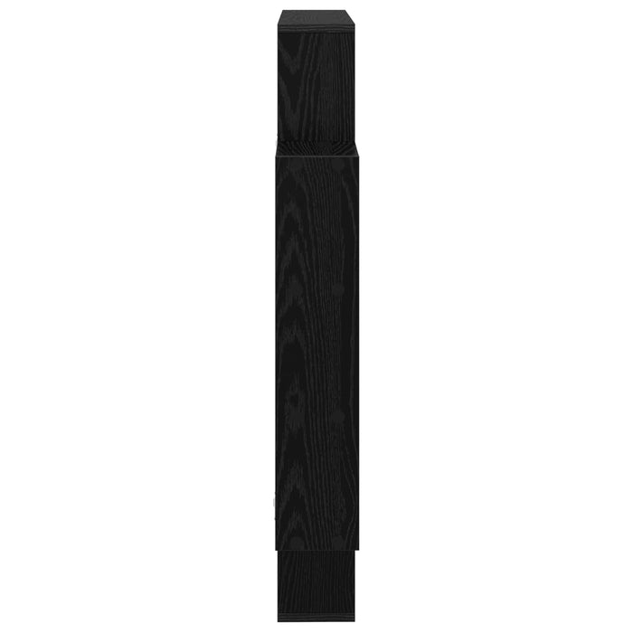 Raft de perete Stejar Negru 100 x 13 x 100 cm Lemn prelucrat - WALTI WALTI