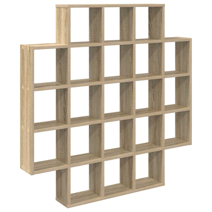 Raft de perete Stejar Sonoma 100 x 13 x 100 cm Lemn prelucrat - WALTI WALTI