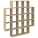 Raft de perete Stejar Sonoma 100 x 13 x 100 cm Lemn prelucrat - WALTI WALTI