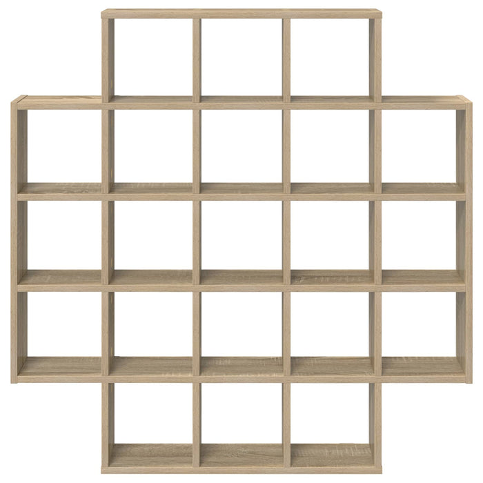 Raft de perete Stejar Sonoma 100 x 13 x 100 cm Lemn prelucrat - WALTI WALTI