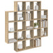 Raft de perete Stejar Sonoma 100 x 13 x 100 cm Lemn prelucrat - WALTI WALTI