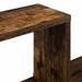 Raft de perete Stejar fumuriu 100 x 13 x 100 cm Lemn prelucrat - WALTI WALTI