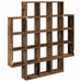 Raft de perete Lemn vechi 100 x 13 x 100 cm Lemn prelucrat - WALTI WALTI