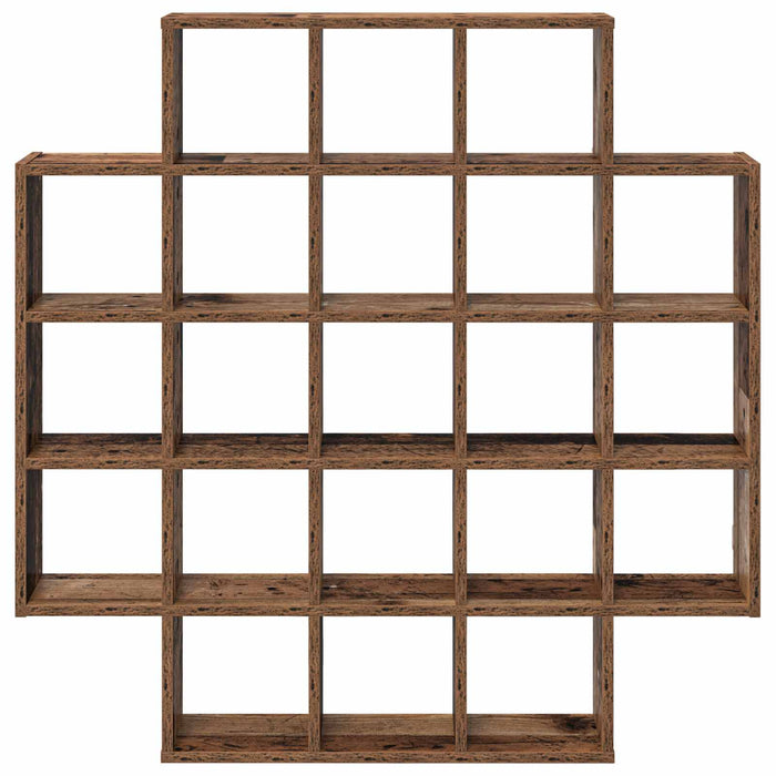 Raft de perete Lemn vechi 100 x 13 x 100 cm Lemn prelucrat - WALTI WALTI