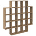 Raft de perete Stejar Artizanal 100 x 13 x 100 cm - WALTI WALTI