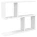 Raft de perete Alb 60 x 12 x 50,5 cm Lemn prelucrat - WALTI WALTI