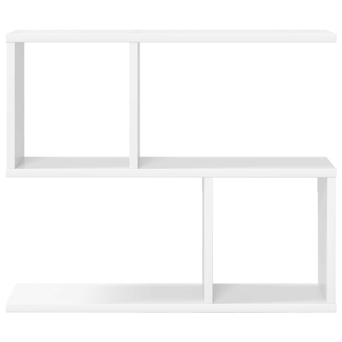 Raft de perete Alb 60 x 12 x 50,5 cm Lemn prelucrat - WALTI WALTI
