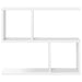 Raft de perete Alb 60 x 12 x 50,5 cm Lemn prelucrat - WALTI WALTI