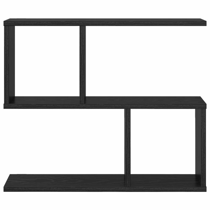 Raft de perete Stejar Negru 60 x 12 x 50,5 cm Lemn prelucrat - WALTI WALTI