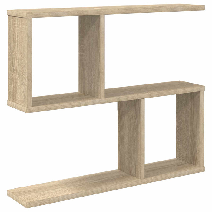 Raft de perete Stejar Sonoma 60 x 12 x 50,5 cm Lemn prelucrat - WALTI WALTI