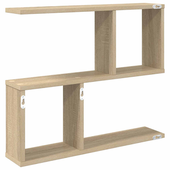 Raft de perete Stejar Sonoma 60 x 12 x 50,5 cm Lemn prelucrat - WALTI WALTI