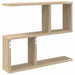 Raft de perete Stejar Sonoma 60 x 12 x 50,5 cm Lemn prelucrat - WALTI WALTI