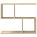 Raft de perete Stejar Sonoma 60 x 12 x 50,5 cm Lemn prelucrat - WALTI WALTI