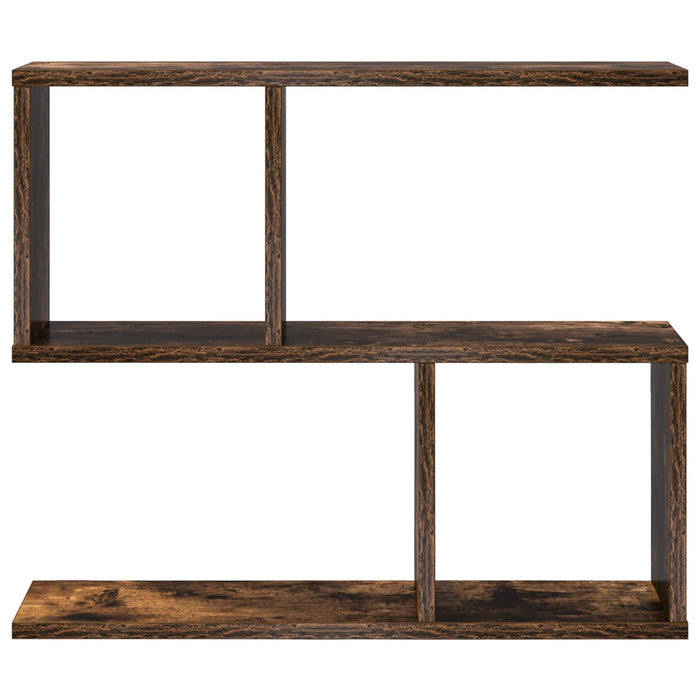 Raft de perete Stejar fumuriu 60 x 12 x 50,5 cm Lemn prelucrat - WALTI WALTI
