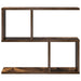 Raft de perete Stejar fumuriu 60 x 12 x 50,5 cm Lemn prelucrat - WALTI WALTI
