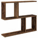 Raft de perete Lemn vechi 60 x 12 x 50,5 cm Lemn prelucrat - WALTI WALTI