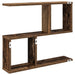 Raft de perete Lemn vechi 60 x 12 x 50,5 cm Lemn prelucrat - WALTI WALTI